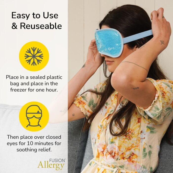 Fusion Allergy Cooling Eye Mask