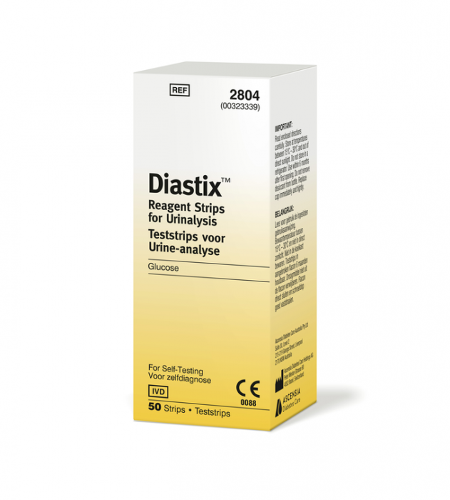 Diastix Reagent Strips for Urinalysis 50 Strips Chemist 4 U