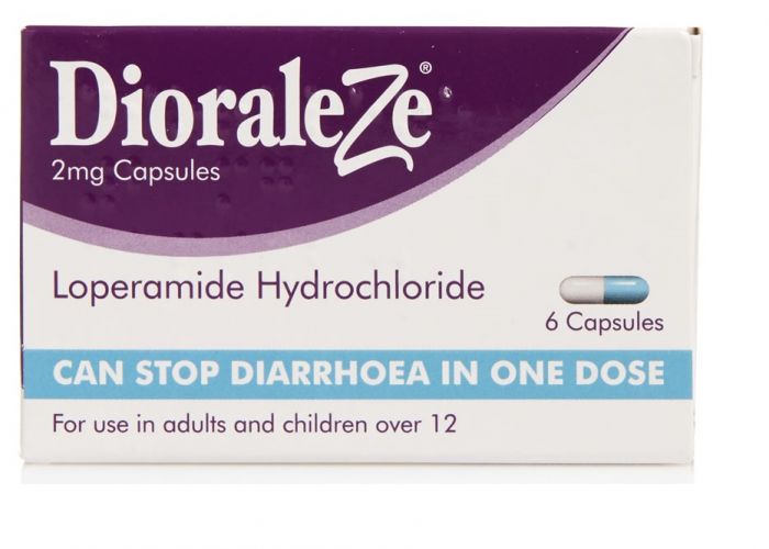 Buy Dioraleze Diarrhoea Relief 2mg 6 Capsules