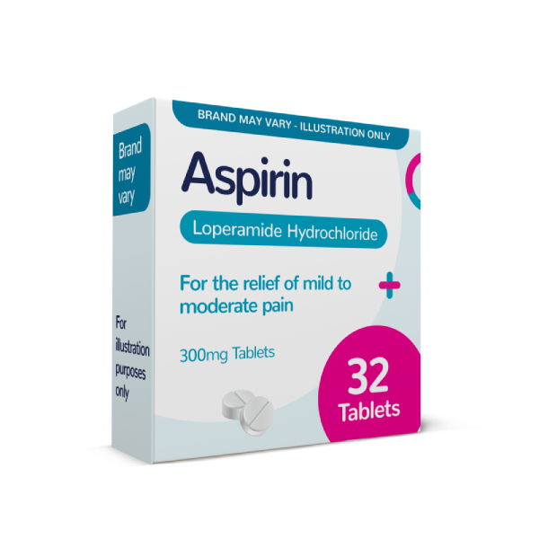 Buy Aspirin 300mg 32 Tablets Pain Relief Chemist4U