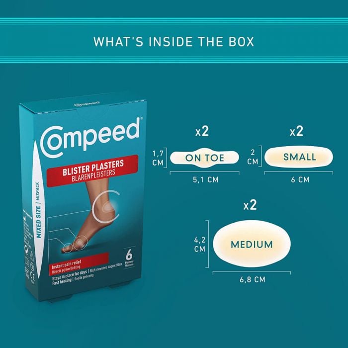 Buy Compeed Blister Toes - 8 Plasters Online at Chemist Warehouse®