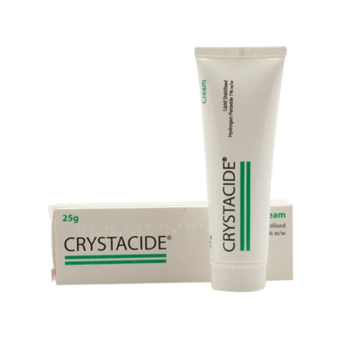 Crystacide 1% Cream - 25g | Chemist4U Crystacide 1% Cream - 25g | Chemist4U