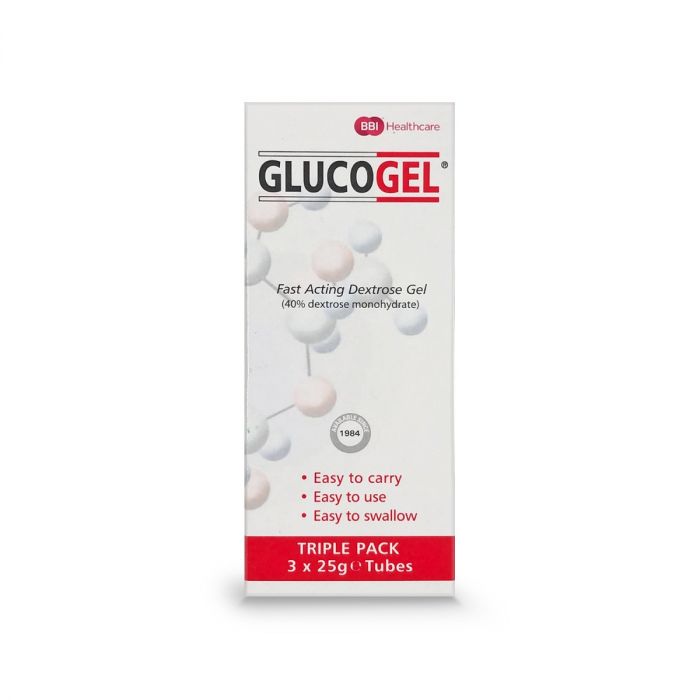 Buy Glucogel Tubes 3 x 25g