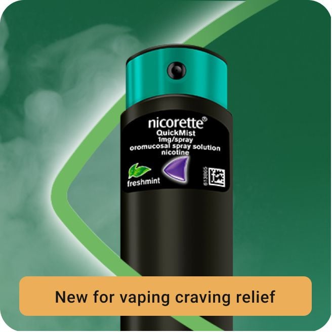 Buy Nicorette Quickmist 1mg Freshmint Mouthspray Duo Pack - 2 x 150 Sprays