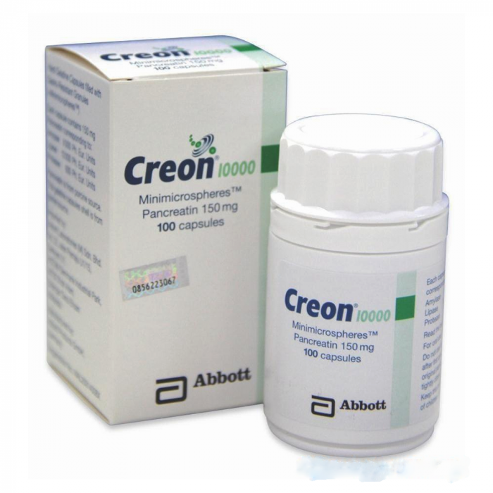 Buy Creon 1000ui Capsules Pack of 100 Pancreatic Enzyme Chemist4U