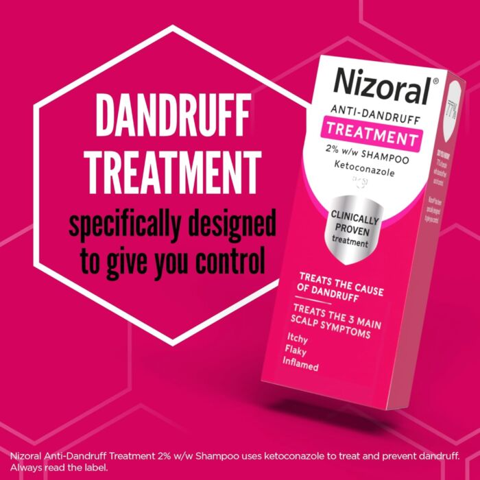 Buy Nizoral Dandruff Shampoo 60ml Pack Chemist4U