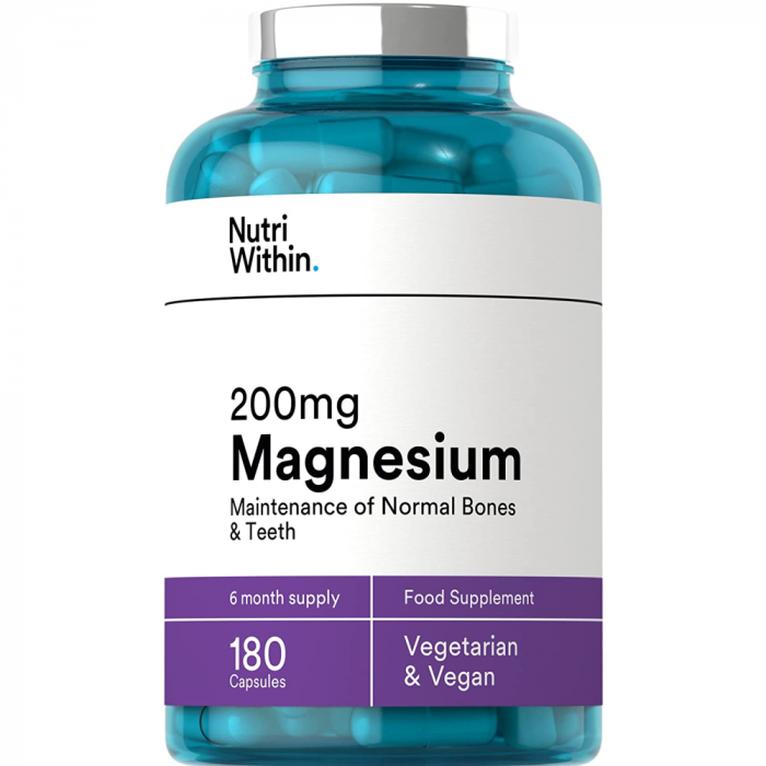 Buy Nutri Within Magnesium Capsules 200mg Chemist4U