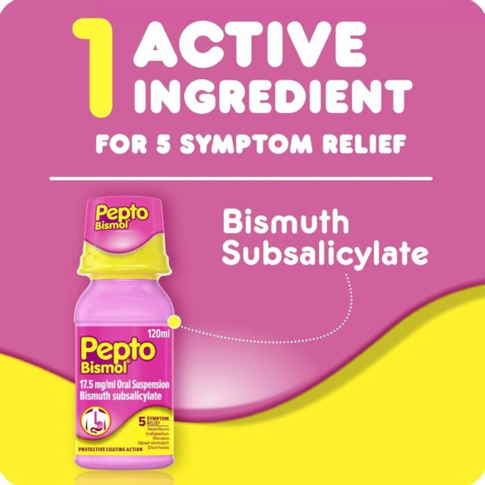 pepto bismol and tirzepatide Pepto-Bismol Oral Suspension 17.5 mg/ml - 480ml