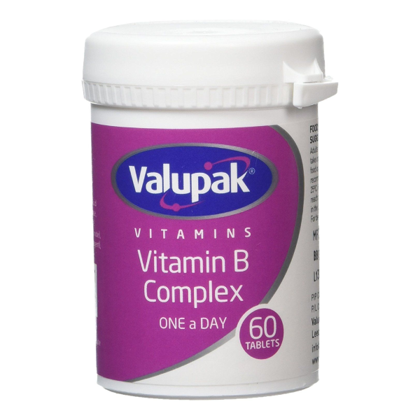 Buy Valupak Vitamin B Complex 60 Tablets