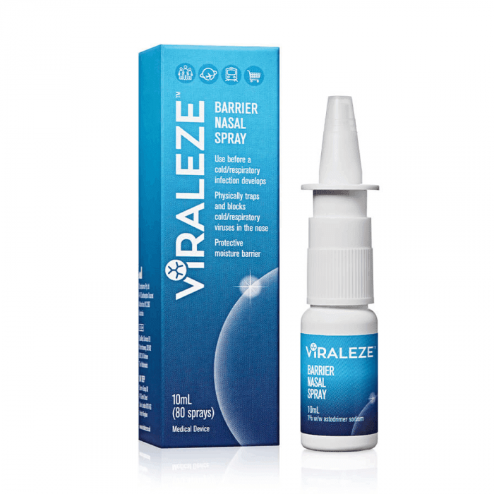 Buy VIRALEZE Antiviral Nasal Spray 10ml Online Chemist4U