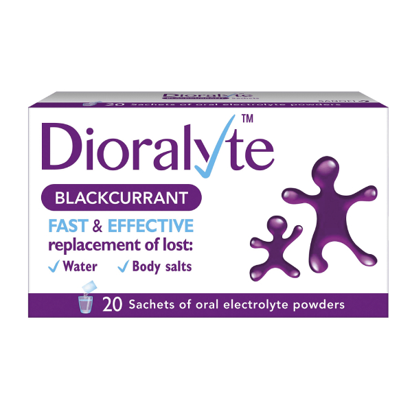 Dioralyte Blackcurrant Sachets – Pack of 20