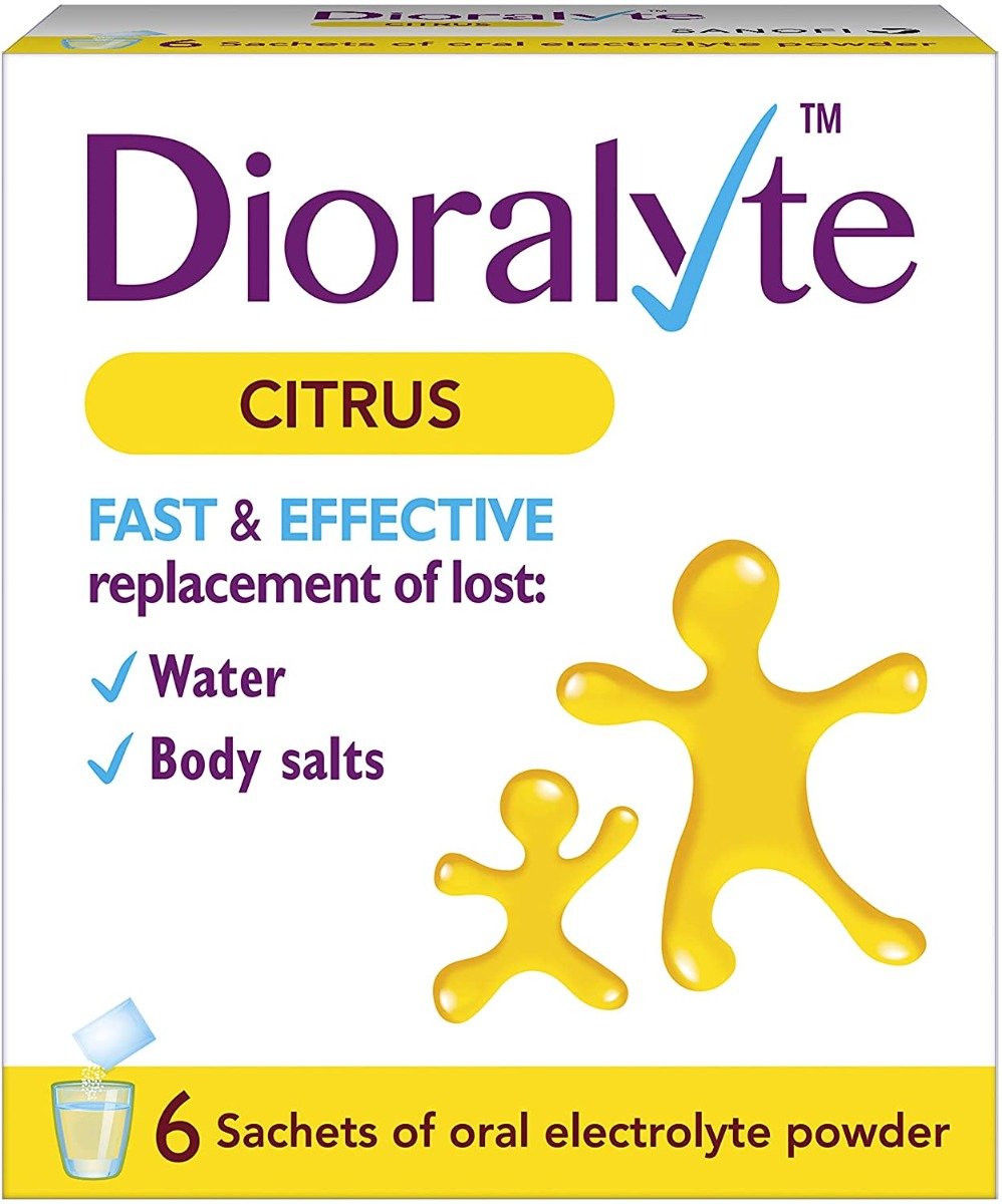 Dioralyte Citrus 4g – 6 Sachets