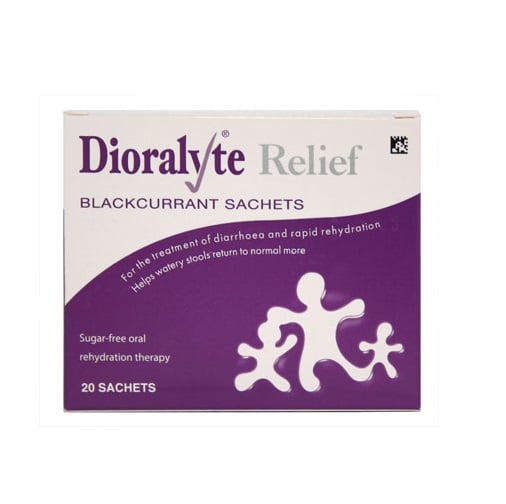 Dioralyte Relief Blackcurrant Sachets – 20 Sachets