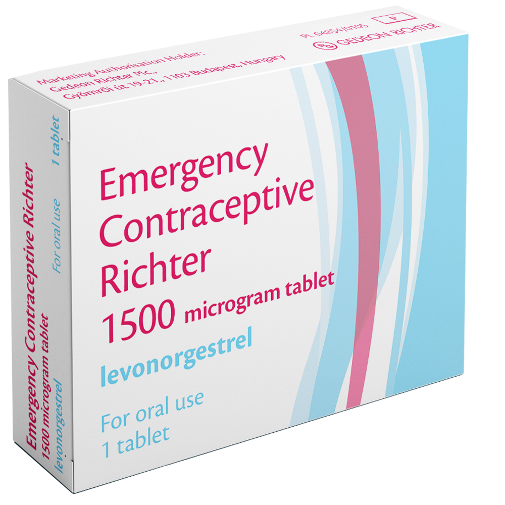 Emergency Contraceptive Richter - 1500Mcg Tablet