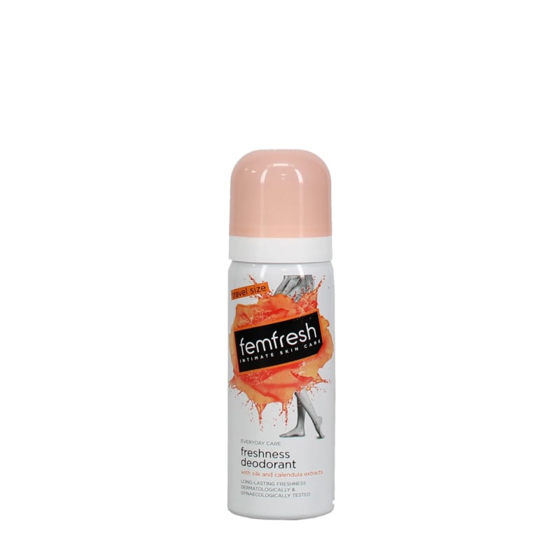 Femfresh Intimate Hygiene Feminine Freshness Deodorant Spray Travel Size - 50ml