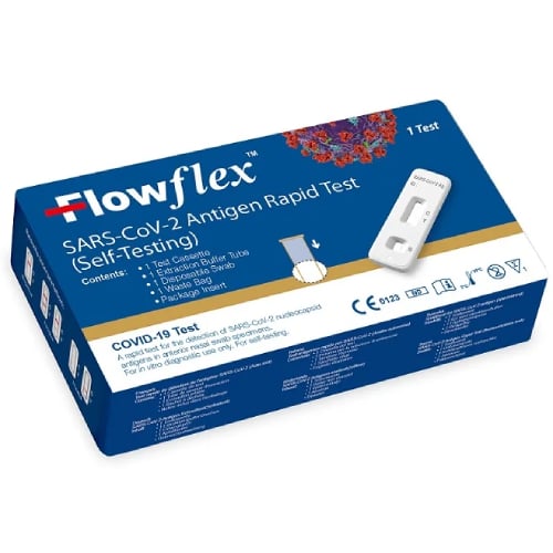 Flowflex Antigen Rapid Covid Lateral Flow Test - 1 Test