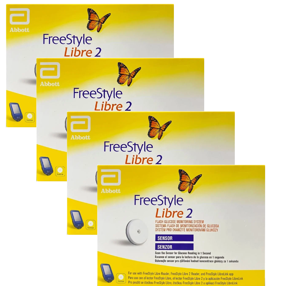 Freestyle Libre Two Sensor - Pack of 4