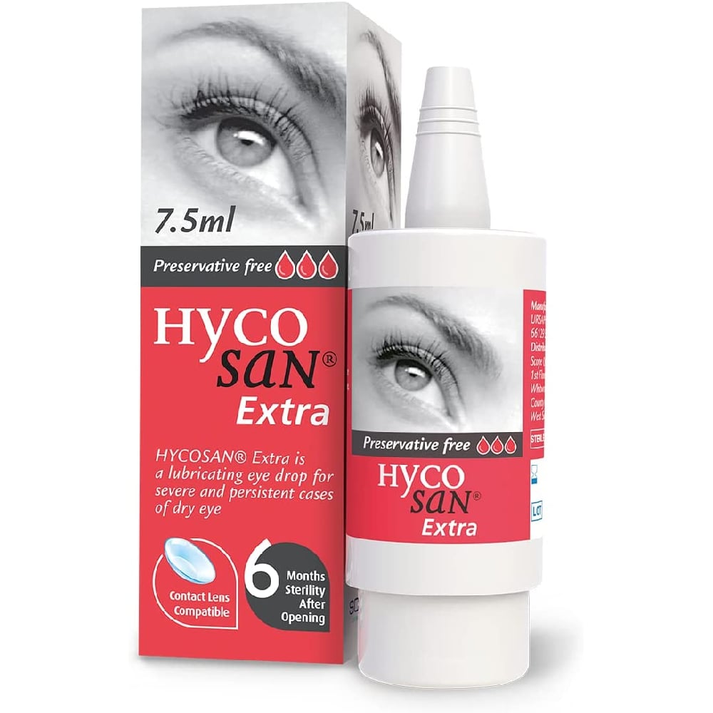 Hycosan Extra 0.2% Eye Drops - 7.5ml