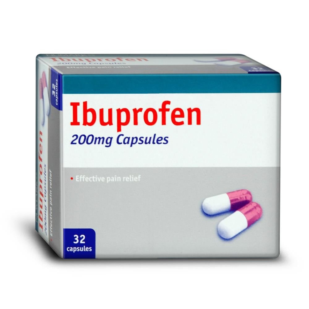 Ibuprofen (200mg) - 32 Capsules
