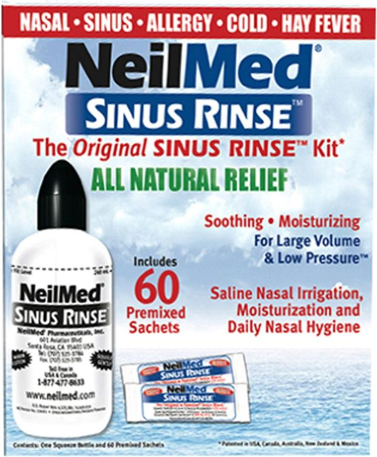 NeilMed Sinus Relief Rinse Kit 60 Sachets Chemist 4 U