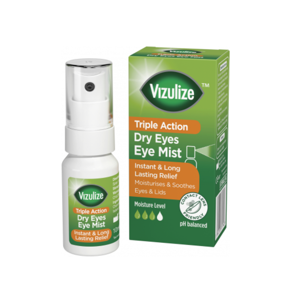 Vizulize Triple Action Dry Eye Mist – 10ml