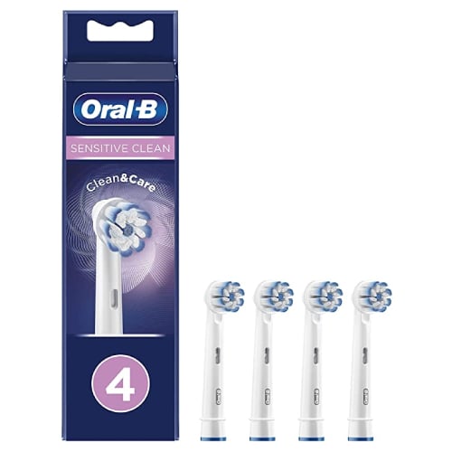 Oral-B Sensi Clean Power Toothbrush Refill Heads - Pack of 4 