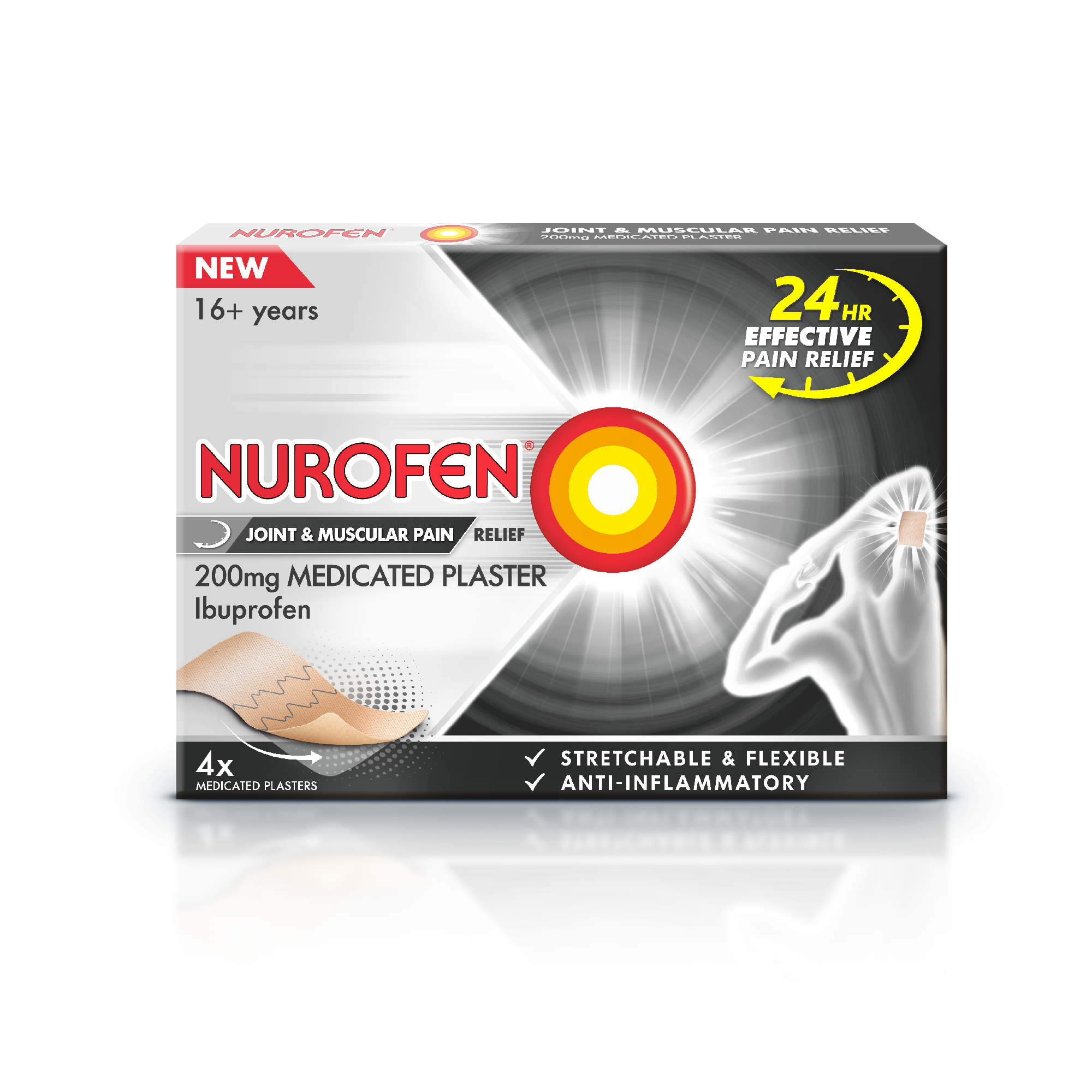 Nurofen Joint & Muscular Pain Relief Patches x 8 Pain Relief