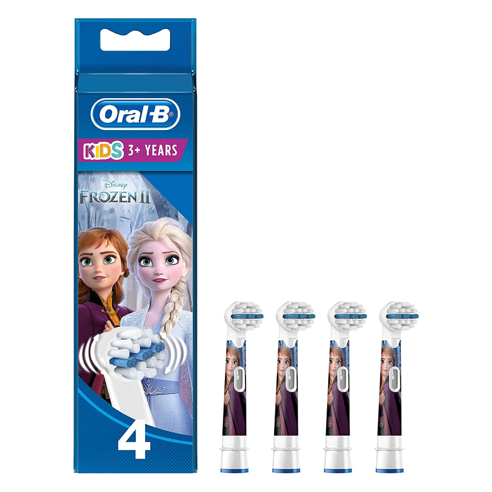 Oral-B Stages Power Toothbrush Heads x 4 - Frozen