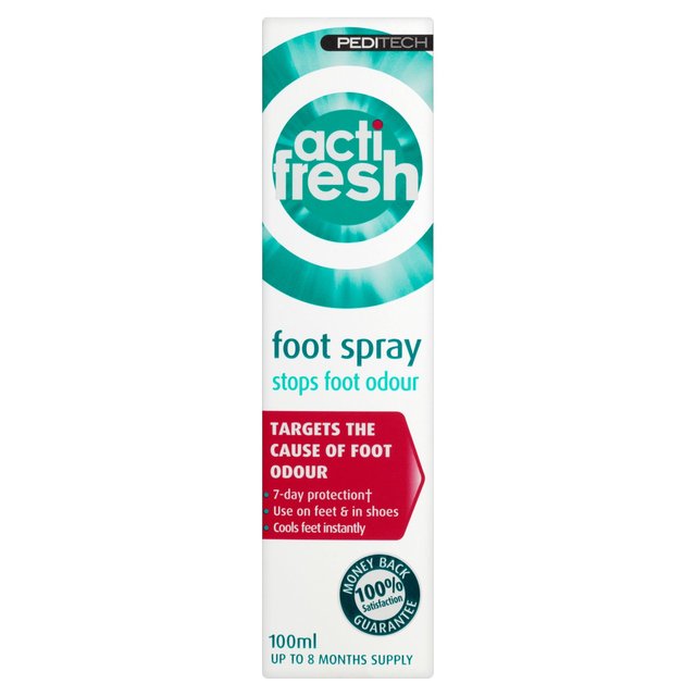 Peditech Actifresh Foot Odour Treatment 100ml Chemist 4 U
