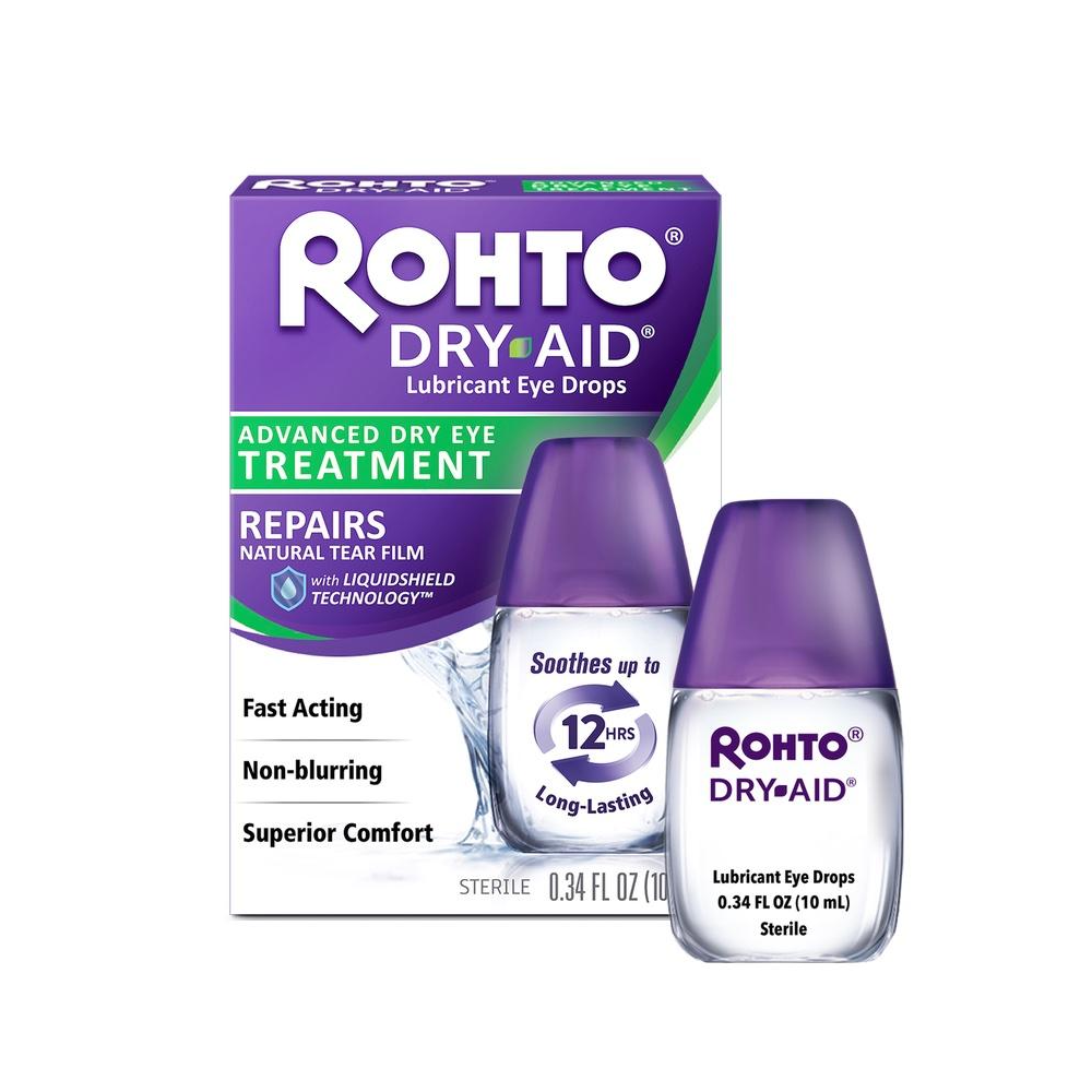 Rohto Dry Aid Intensive Lubricating Eye Drops - 10ml
