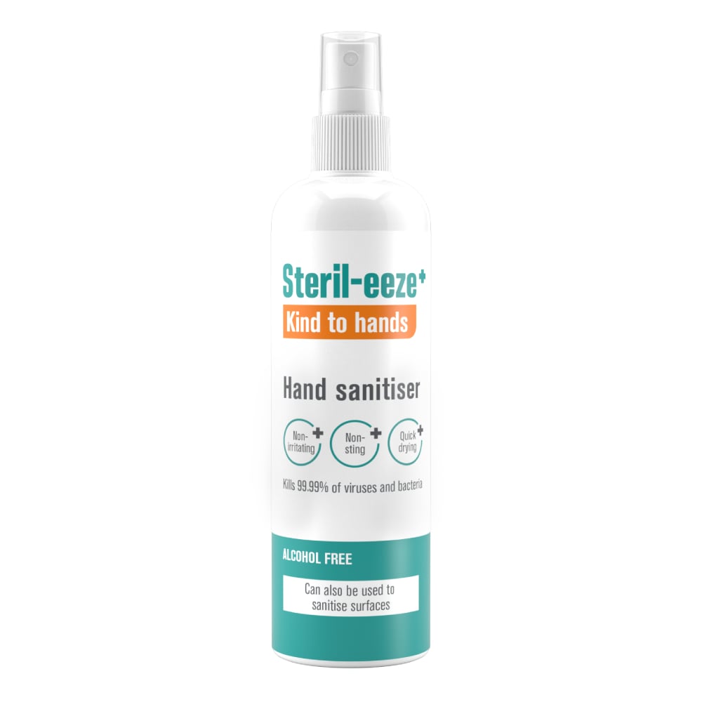 Steril-eeze Alcohol Free Hand and Surface Sanitiser - 250ml
