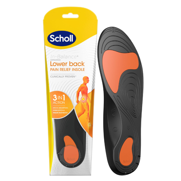 Scholl Lower Back Orthotic Insole - Small