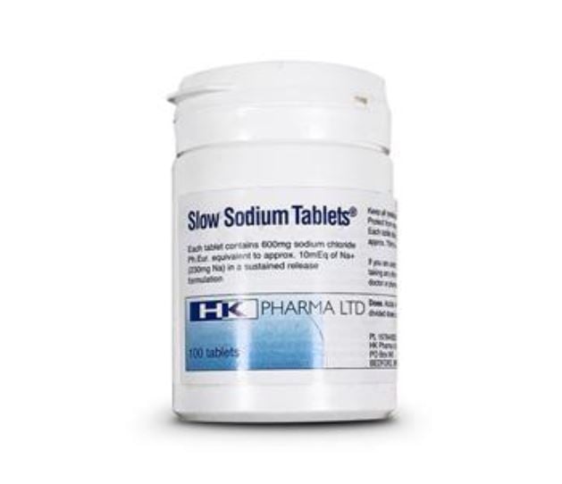 Slow Sodium 600mg - 100 Tablets