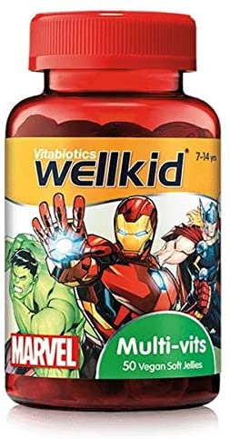 Vitabiotics Wellkid Multi Vitamins - 50 Vegan Soft Jellies