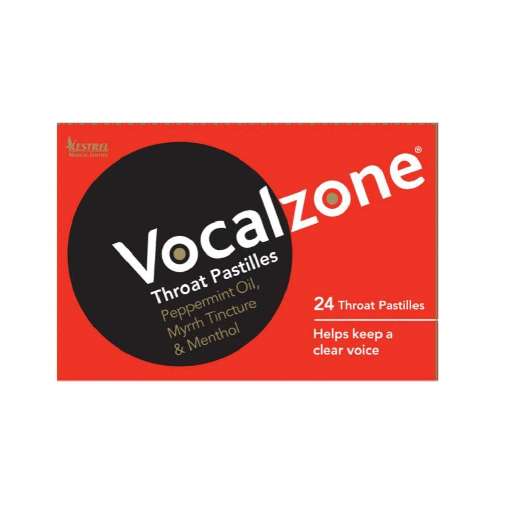 Vocalzone Throat Pastilles - 24 Pack