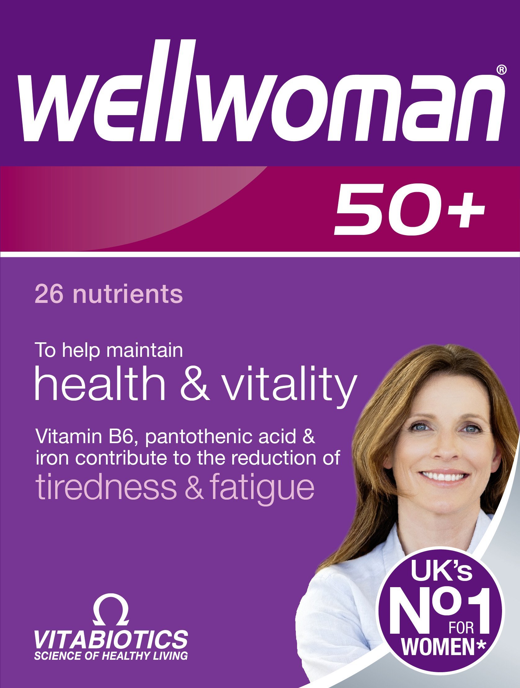 Vitabiotics Wellwoman 50+ - 30 Tablets