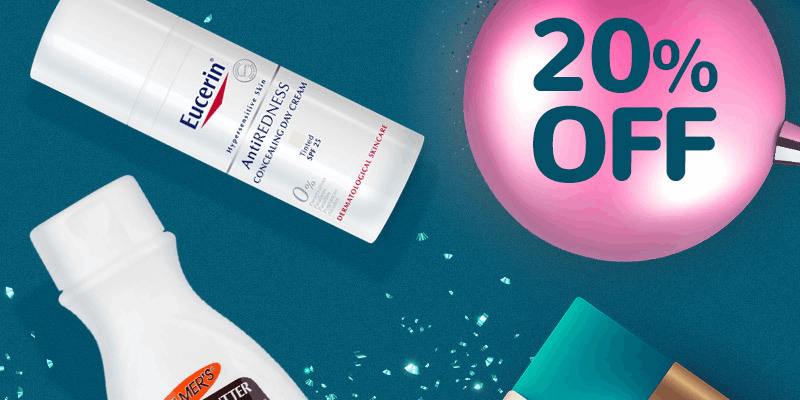 20% Off Selected Skin Care