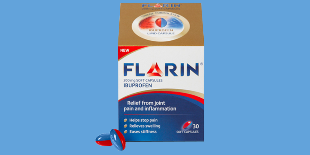 Buy Flarin Ibuprofen Capsules Joint Pain Relief Chemist4U