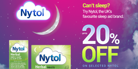 Up to 20% Off Selected Nytol