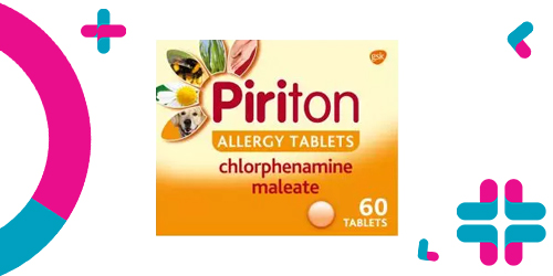 Piriton - Chlorphenamine Maleate 4mg