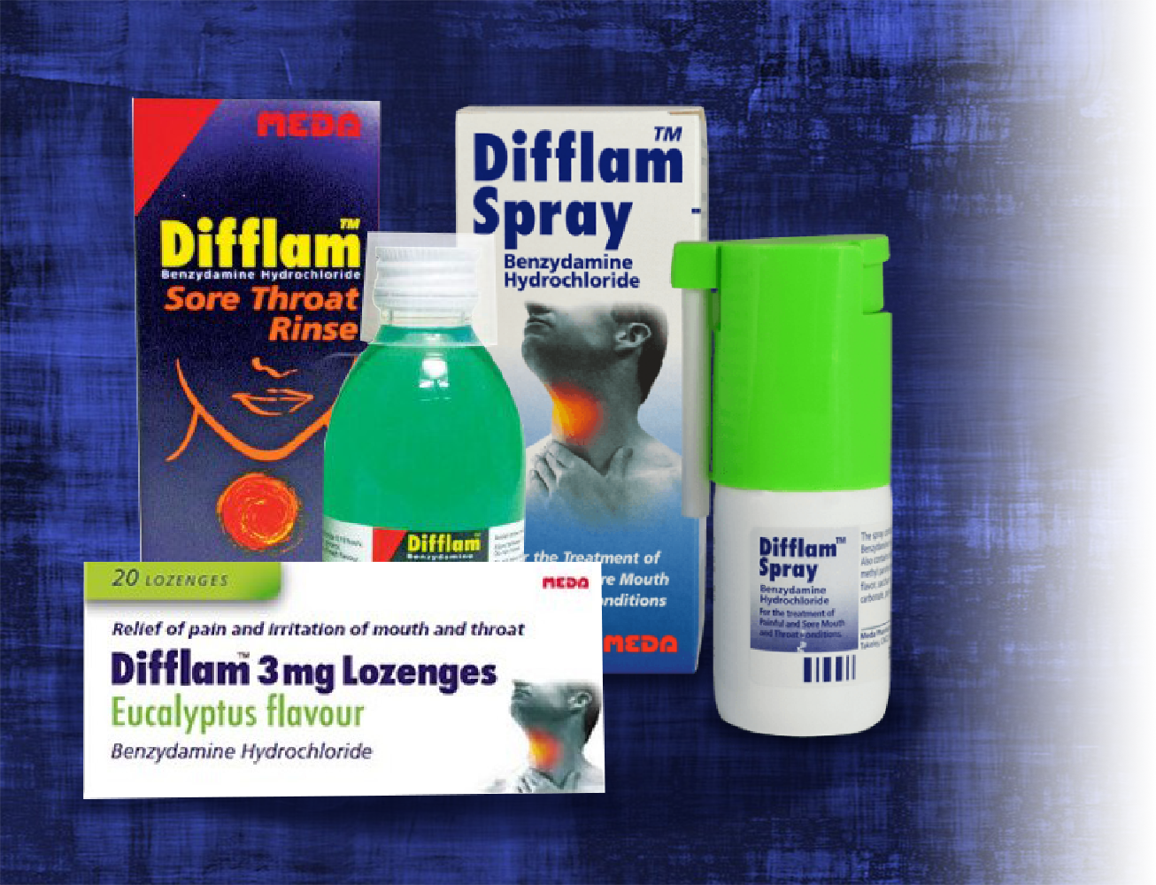 Buy Benzydamine Spray & Lozenges For Sore Throats Chemist 4 U