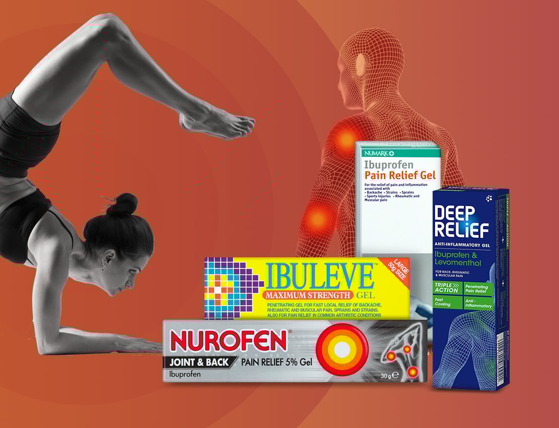 Buy Ibuprofen Gel Pain Relief Gels Chemist 4 U