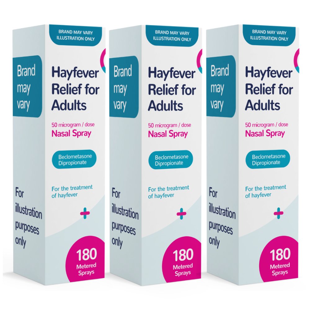 Buy Beclometasone Hay Fever Nasal Spray 3 Pack Chemist4U