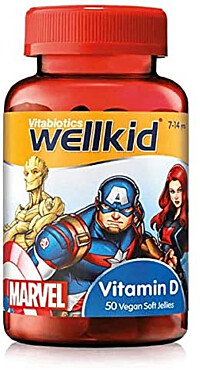 Vitabiotics Wellkid Marvel Vitamin D - 50 Vegan Soft Jellies
