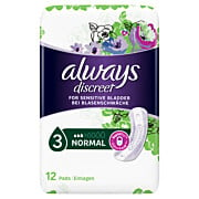 Buy Always Discreet Incontinence Pads Long Plus - 8 Pack