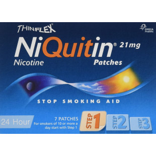 Niquitin Original 21mg Patches Step 1 - Pack of 7