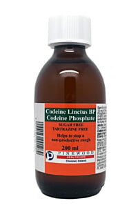 Codeine Linctus BP (15mg/5ml) Sugar Free - 200ml