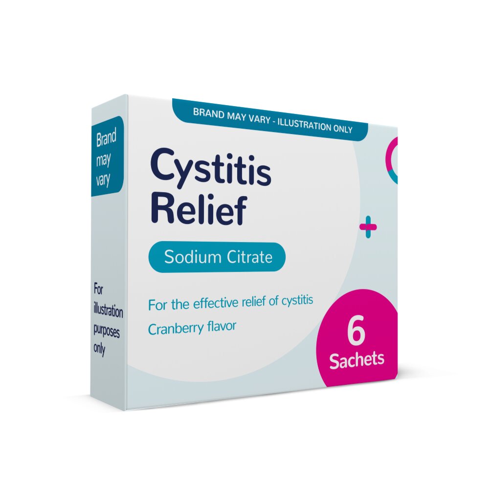 Buy Cystitis Relief 6 Sachets (Brand May Vary)