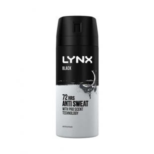 Lynx Black Antiperspirant Deodorant 150ml