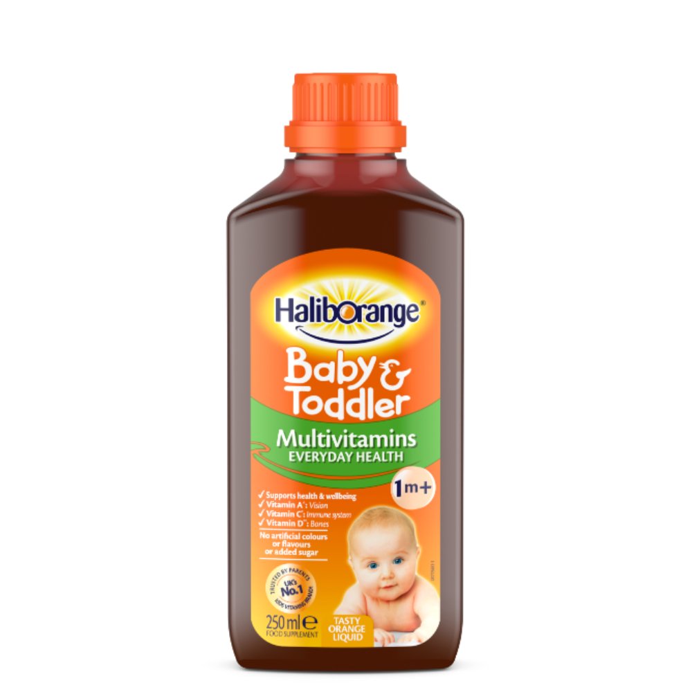 Buy Seven Seas Haliborange Baby & Toddler Multivitamin Liquid 250ml